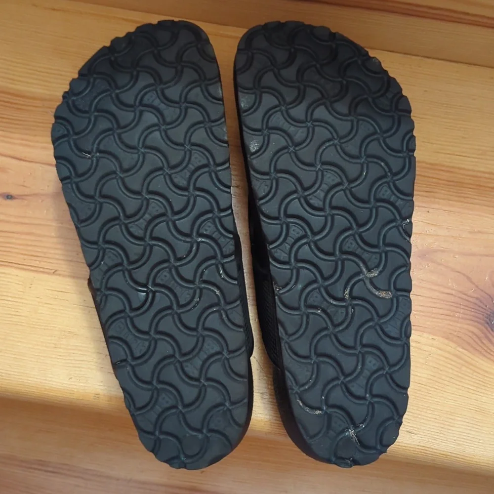 Birkenstock Black Flip-Flops - Picture 6 of 10